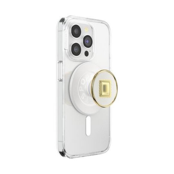 PopSockets PopGrip With‎ Swappable Top Gold Stamp Design For MagSafe Devices - Picture 6 of 10